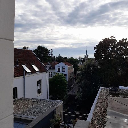 Historic Renovated Apartment With Balcony And Garden View Gouda Dış mekan fotoğraf
